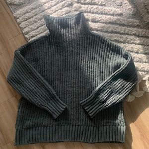 Green Chunky Sweater